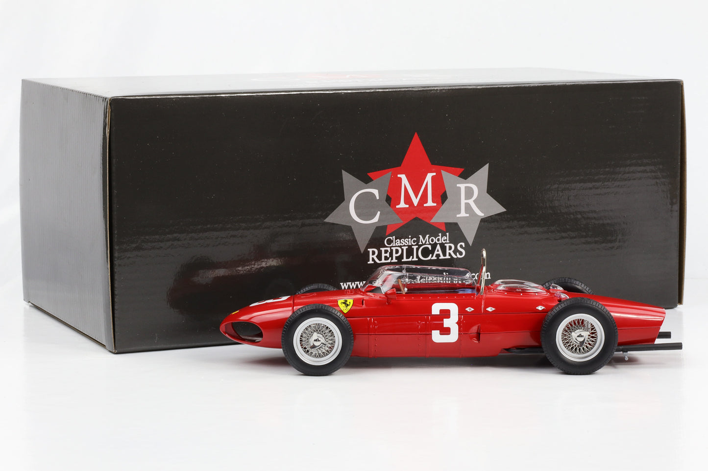 1:18 Ferrari 156 Sharknose #3 Sieger Niederlande GP 1961 F1 Graf B. v. Trips CMR 167