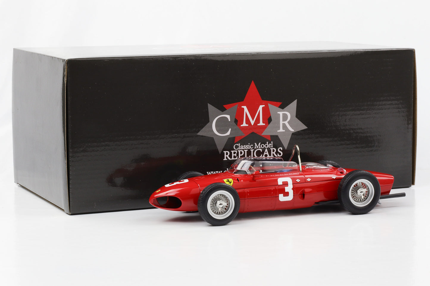 1:18 Ferrari 156 Sharknose #3 Sieger Niederlande GP 1961 F1 Graf B. v. Trips CMR 167