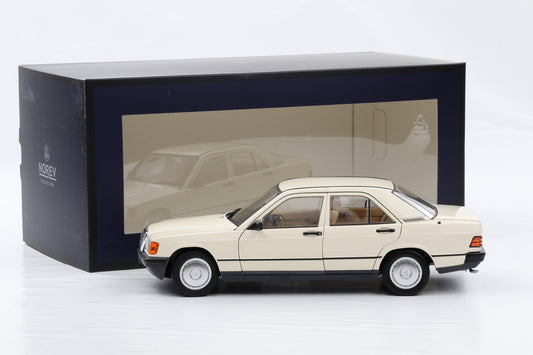 1:18 Norev Mercedes-Benz 190E W201 Beige 1984 183829 limited 200 pcs