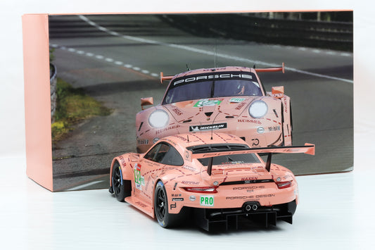 1:12 IXO Porsche 911 991 RSR #92 Sieger LMGTE-Pro 24h LeMans 2018 Pink Pig