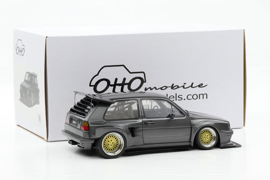 1:18 OTTOmobile VW Volkswagen Golf II GTi Khyzyl Saleem Ascot grey OT476