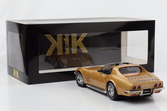 1:18 Chevrolet Corvette C3 Stingray Targa 1972 gold metallic KK-Scale