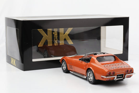 1:18 Chevrolet Corvette C3 Stingray Targa 1972 orange metallic KK-Scale