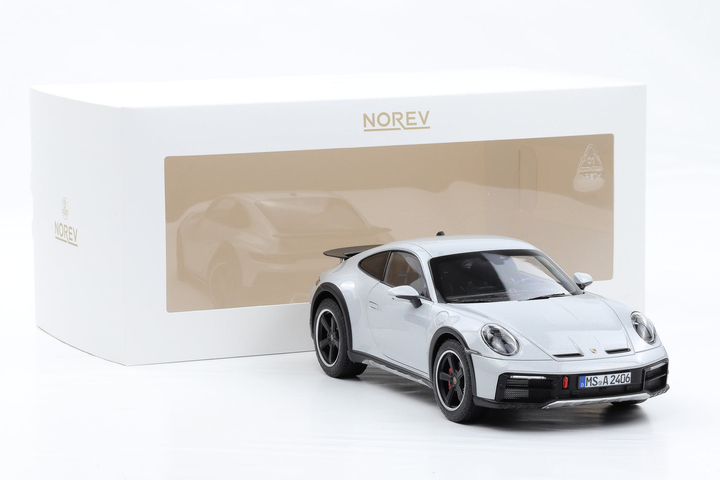 1:18 Norev Porsche 911 Dakar 2023 ice grey metallic 187242
