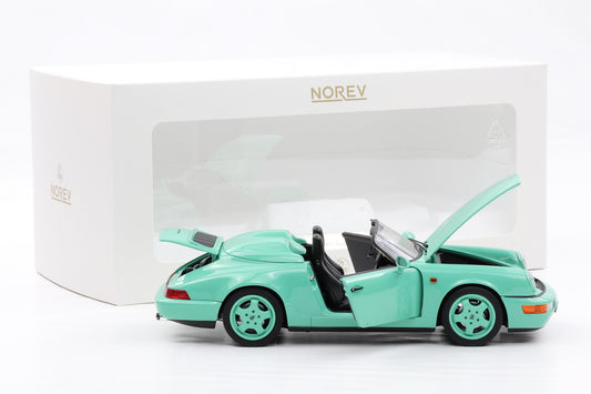 1:18 Norev Porsche 911 964 Speedster mint green 187131 limited 200 pcs