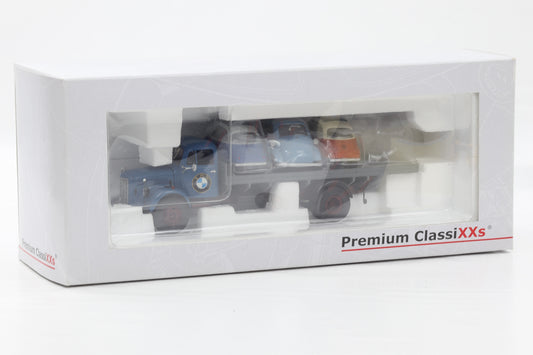1:43 Premium Classixxs Mercedes-Benz L3500 LKW (3x) Isetta Auslieferung- Fehlteile