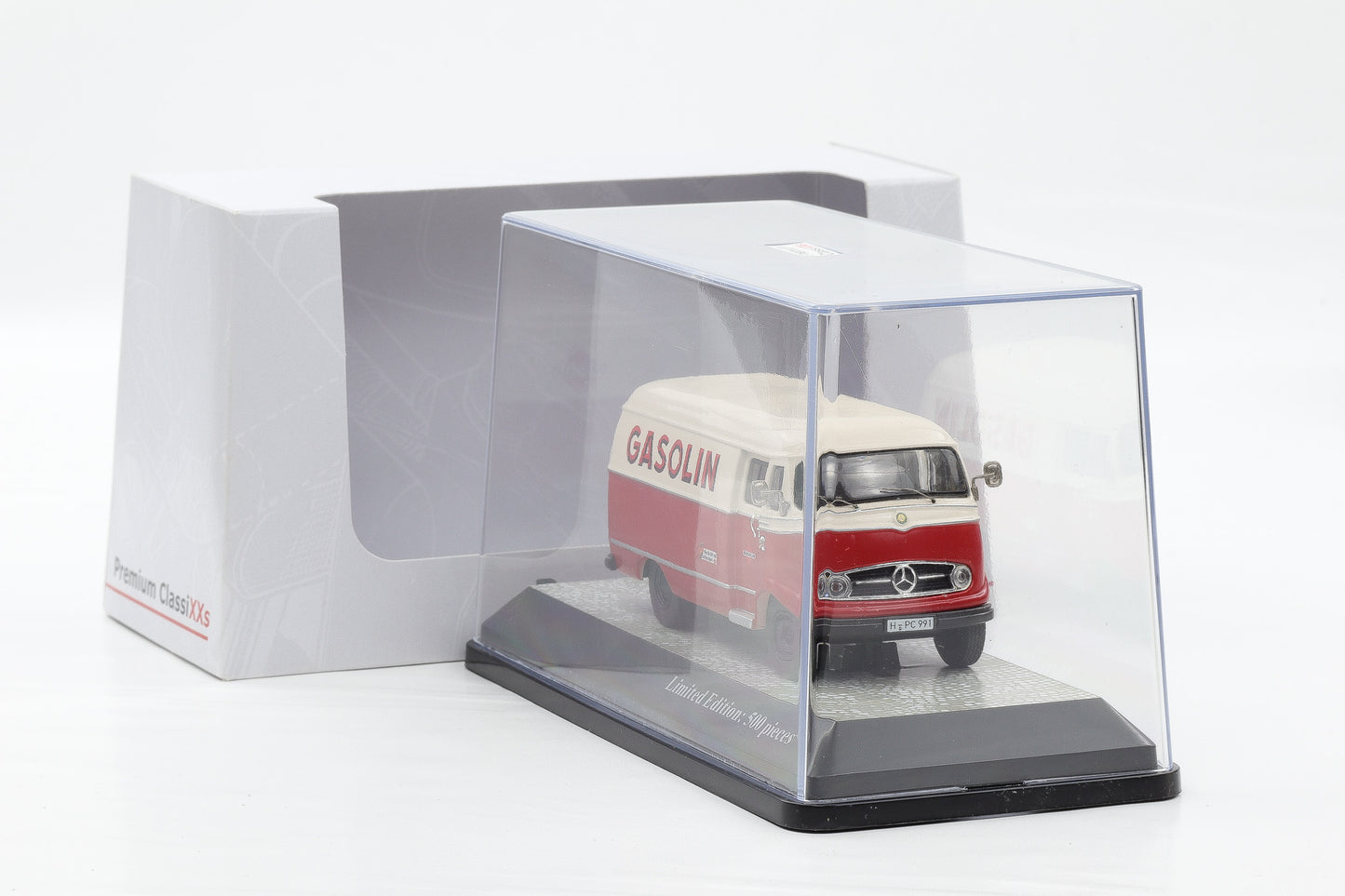 1:43 Premium Classixxs Mercedes-Benz L319 Kasten Gasolin #11011