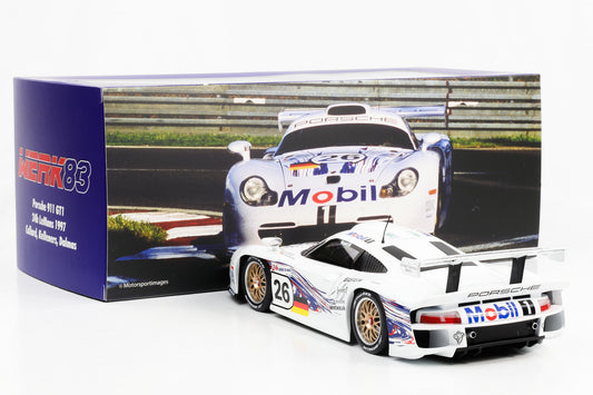 1:18 Werk83 Porsche 911 GT1 #26 Collard, Kelleners, Dalmas 24h Le Mans 1997