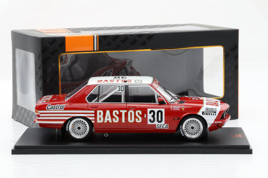 1:18 IXO BMW 528i E28 #30 Bastos 24h Spa 1982 Heyer Hahne Joost