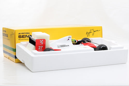 1:12 Minichamps McLaren Honda MP4/5B Ayrton Senna Weltmeister 1990