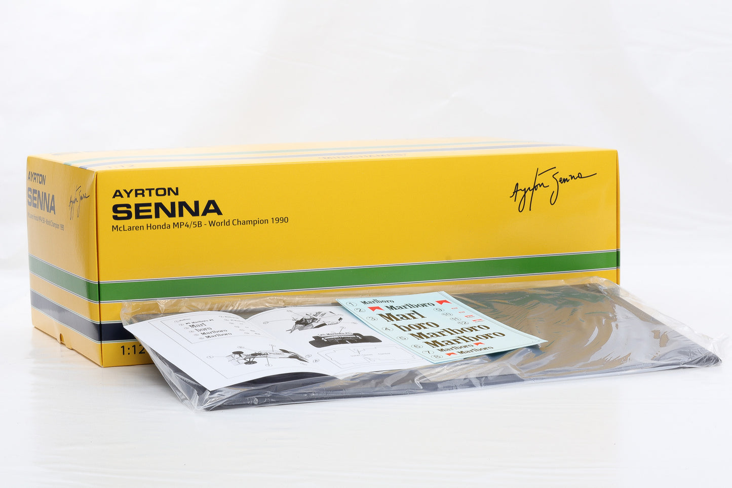 1:12 Minichamps McLaren Honda MP4/5B Ayrton Senna Weltmeister 1990