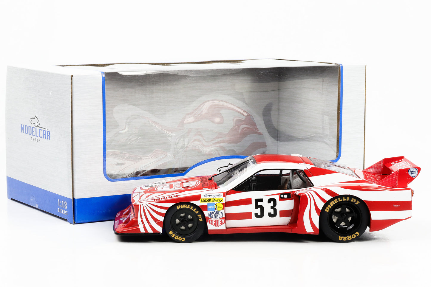 1:18 MCG Lancia Beta Monte-Carlo Gr. 5 #53 Patrese, Cheever 6h of Silverstone 1980