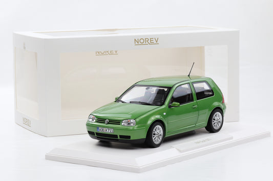 1:18 VW Volkswagen Golf IV GTI 1998 Cosmicgreen metallic 188571 full opening