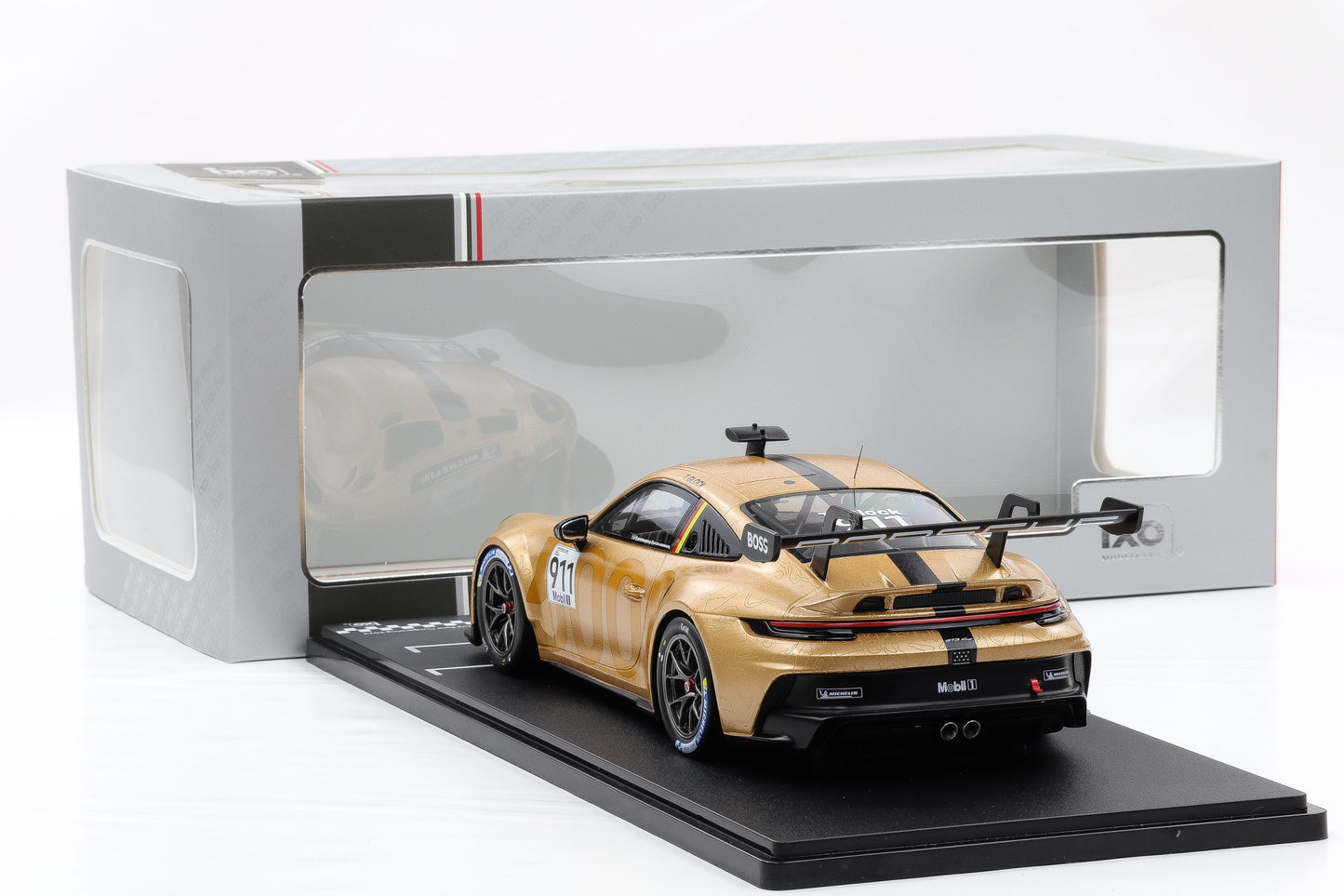 1:18 IXO Porsche 911 GT3 Cup #911 Supercup Hungaroring 2023 Timo Glock