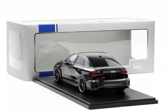 1:18 IXO Audi RS3 Limousine Typ 8YA 2022 black diecast