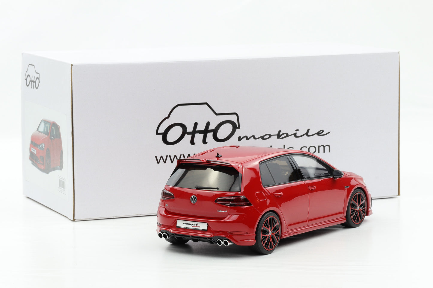 1:18 OTTO mobile OETTINGER VW Golf 7.5 R 2018 tornado rot resin OT1118