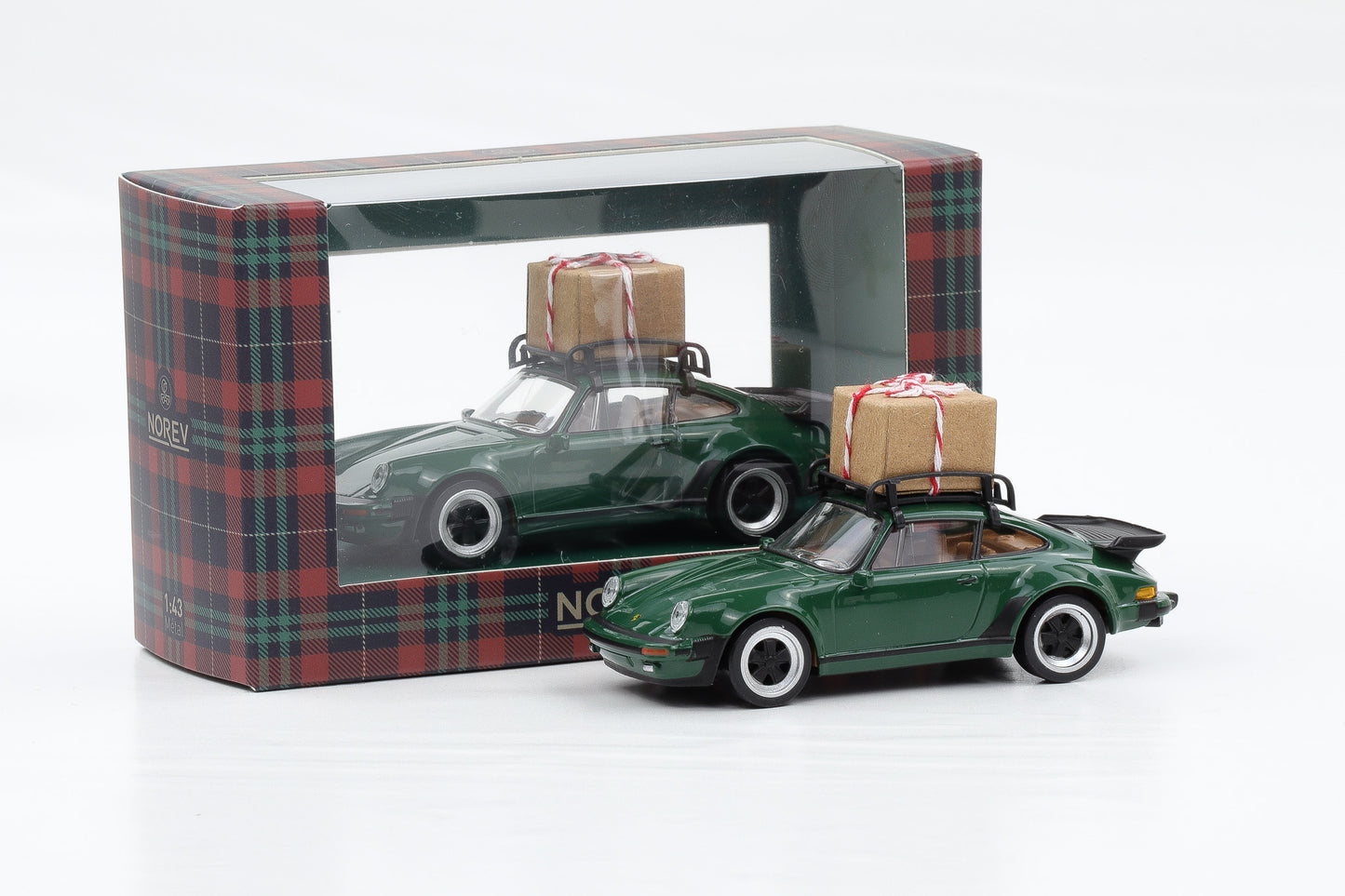 1:43 Norev Jet Car Porsche 911 Turbo Coupe 1978 Christmas Edition 750070