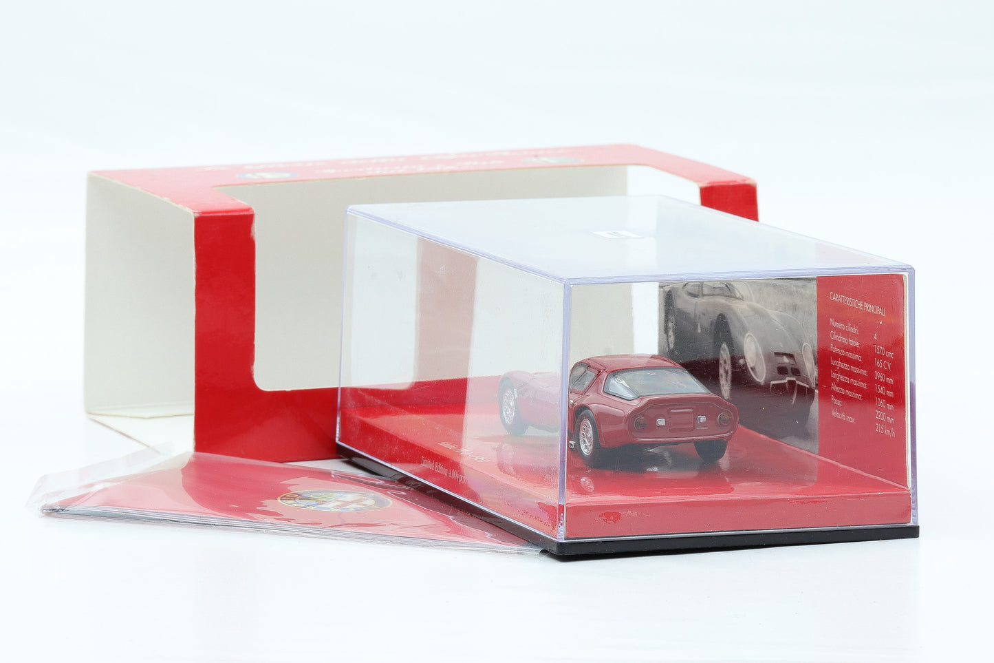 1:43 Minichamps Alfa Romeo Giulia TZ 2 rot 1965 403 651203