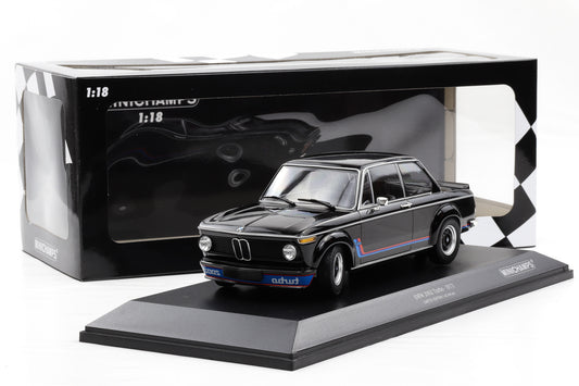 1:18 Minichamps BMW 2002 Turbo 1973 Schwarz 155026204