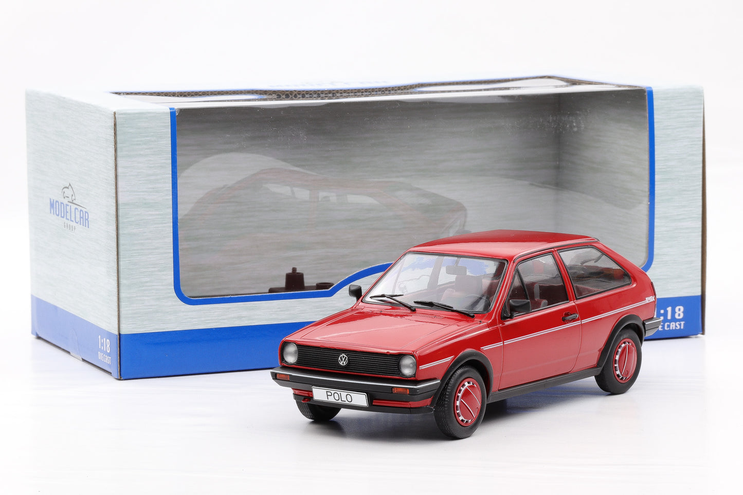 1:18 VW Volkswagen VW Polo 2 Coupe GT Fox 1985 rot MCG Diecast MCG18523