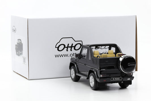 1:18 OTTO mobile G-Klasse G500 Cabrio Schwarz 2007 W463 OT1040