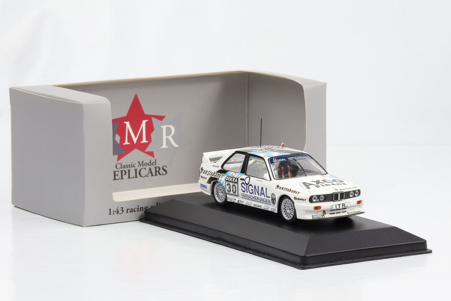 1:43 BMW M3 E30 #30 DTM 1991 Leopold Prinz von Bayern CMR