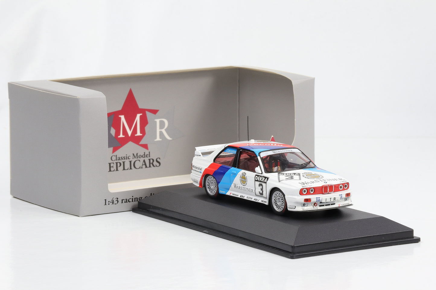 1:43 BMW M3 E30 Sport Evolution #3 DTM 1991 Johnny Cecotto CMR