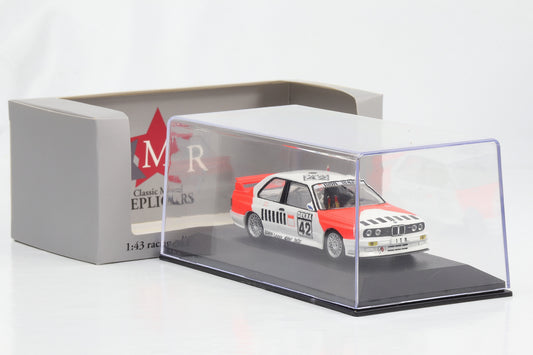 1:43 BMW M3 E30 #42 DTM 1991 Cor Euser CMR