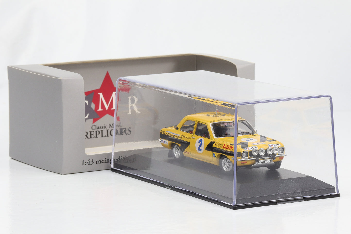1:43 Opel Ascona 1.9 SR #2 Rallye Acropolis 1975 Röhrl Berger CMR