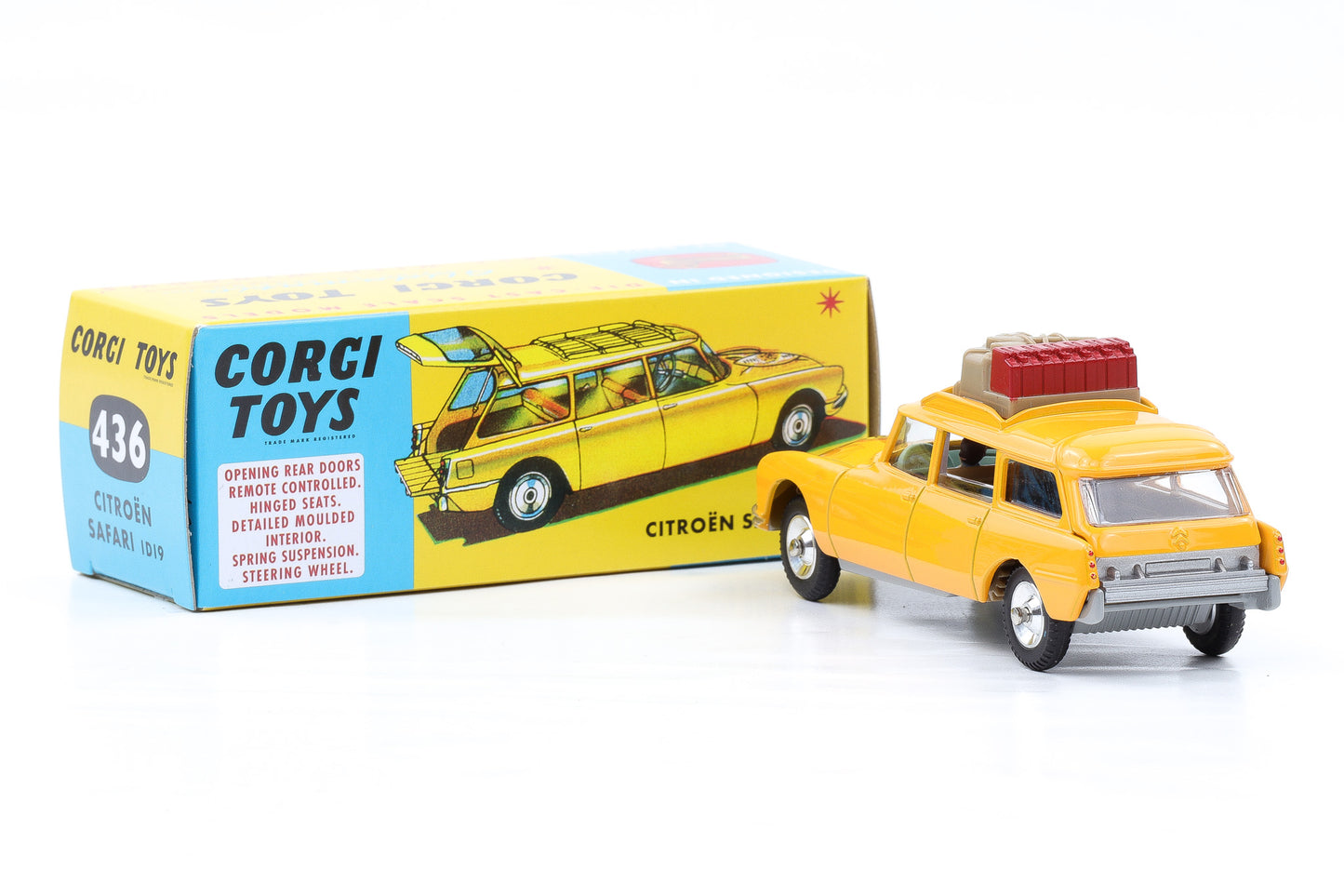 Corgi Toys Citroen Safari ID19 gelb Nr. 436 Repro 1:48