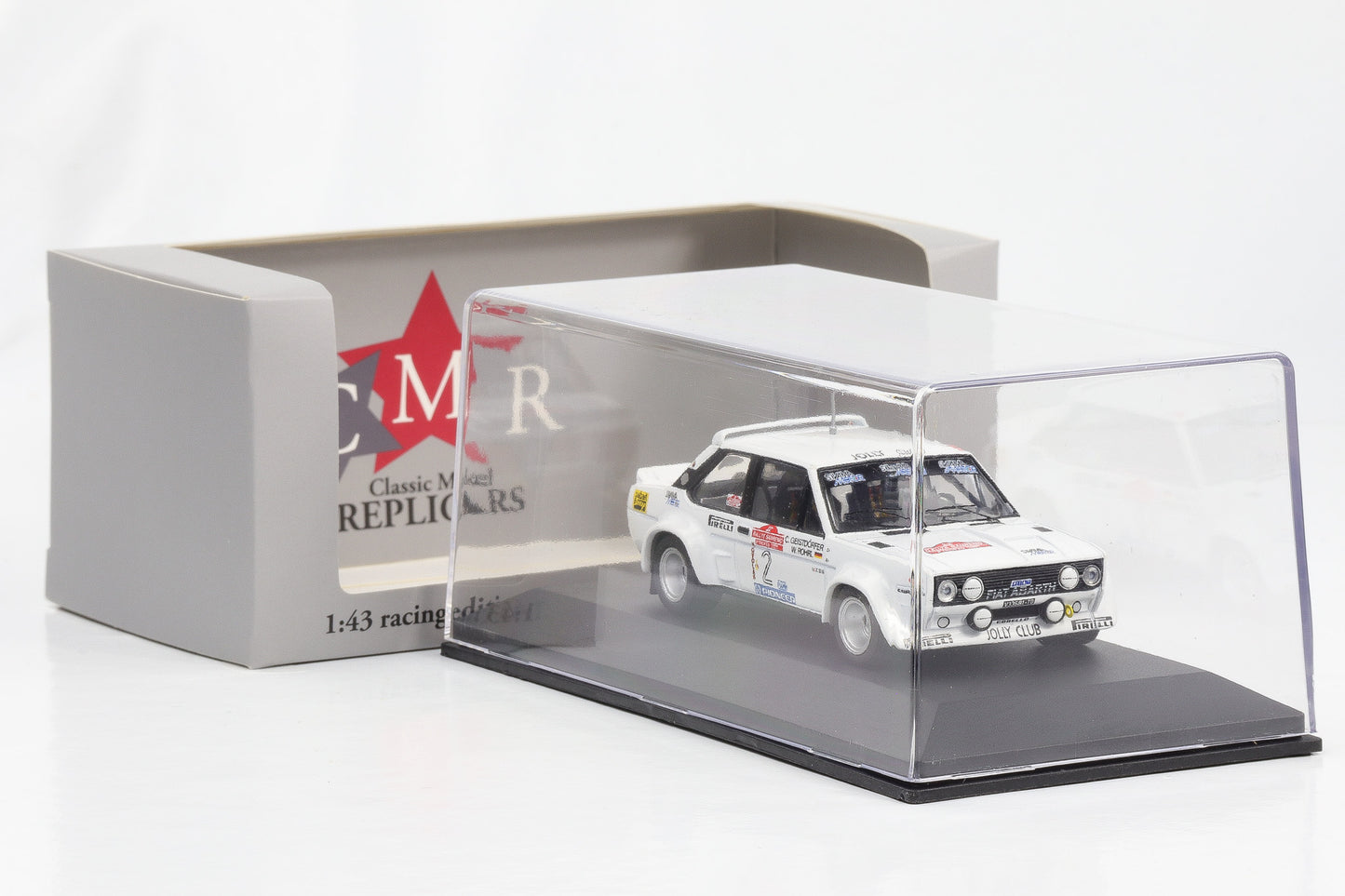 1:43 Fiat 131 Abarth #2 Rallye Sanremo 1980 Röhrl, Geistdörfer CMR