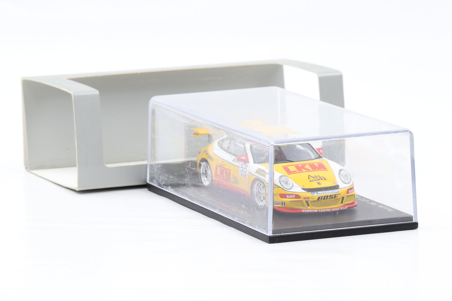 1:43 Spark Porsche 997 GT3 Cup #55 O'Young Porsche Mobil 1 Supercup 2007