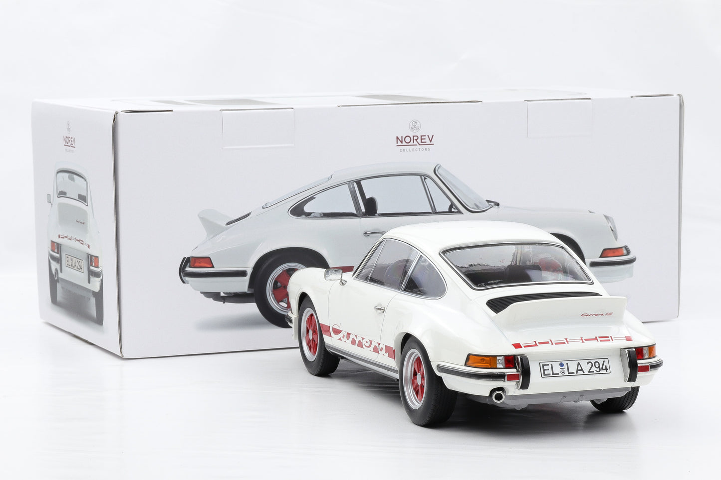 1:12 Norev Porsche 911 Carrera RS 2.7 Grand Prix white/ red 1972 127514