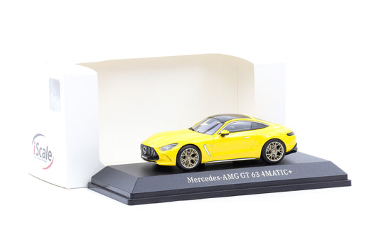 1:43 iScale Mercedes-Benz AMG GT43 C192 Coupe 2023 gelb diecast