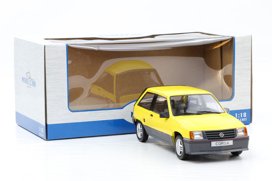 1:18 Opel Corsa A SR gelb 1983 MCG diecast MCG18431