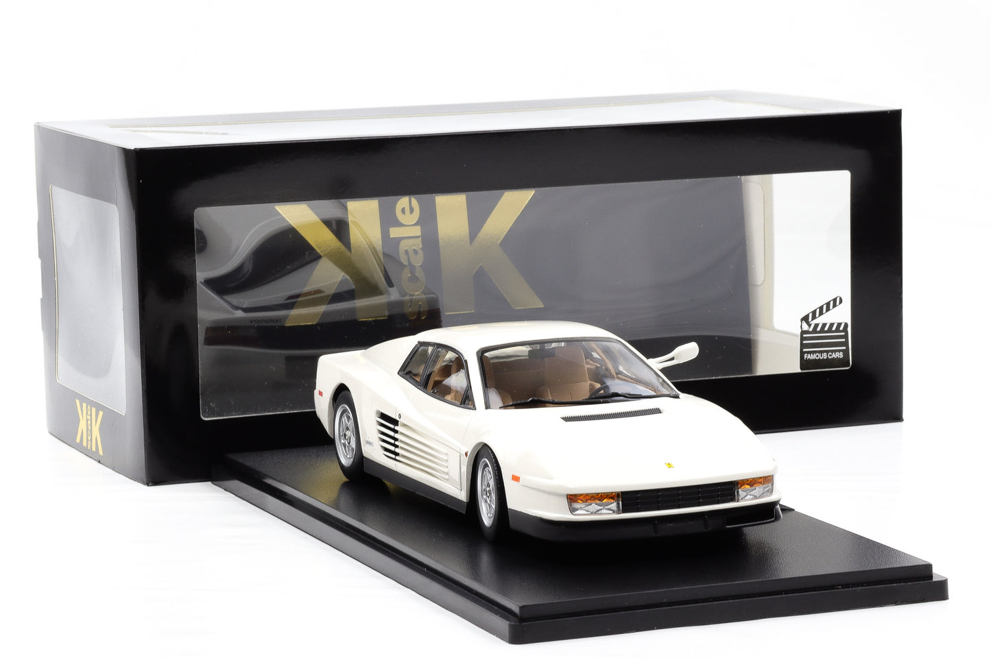 1:18 Ferrari Testarossa Monospecchio US-Version 1984 Miami Vice Movie KK-Scale