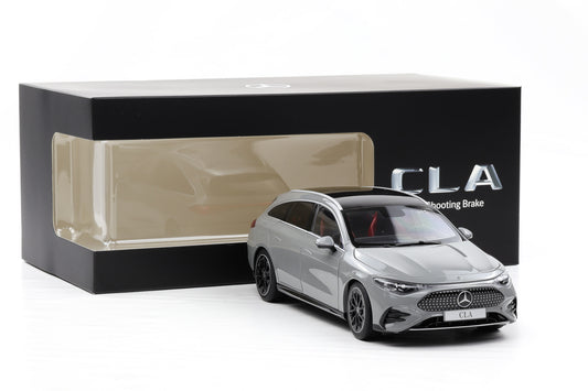 1:18 Mercedes-Benz CLA Shooting Brake X174 2025 alpingrau uni NZG B66960848