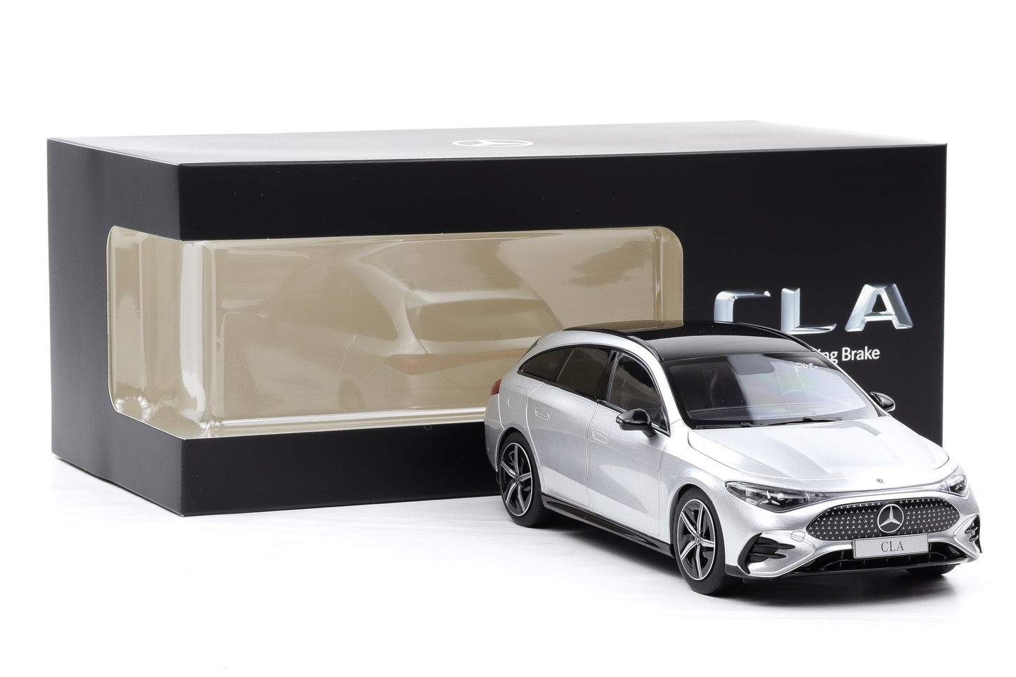 1:18 Mercedes-Benz CLA Shooting Brake X174 2025 Hightechsilber NZG B669608487