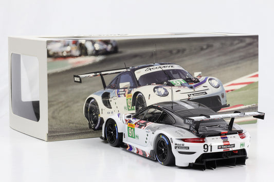 1:18 Porsche 911 RSR-19 Goodbye #91 Last Race WEC 2022 Bruni, Lietz Ixo