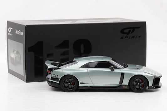 1:18 GT Spirit Nissan GTR GT-R R50 Italdesign 2021 green metallic mit Vitrine GT284