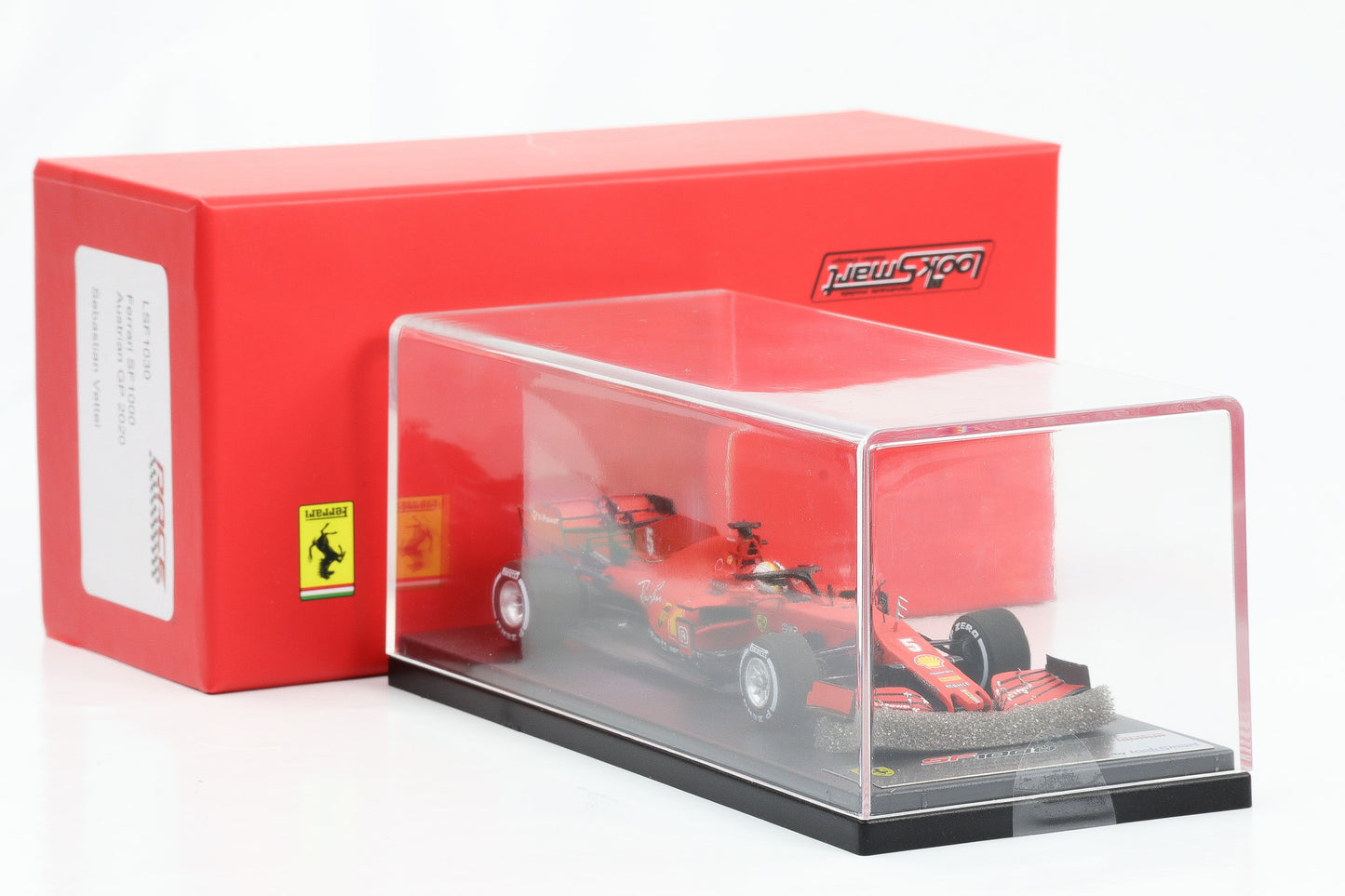 1:43 Looksmart Models Ferrari SF1000 Sebastian Vettel #5 Austrian GP 2020 Formel 1