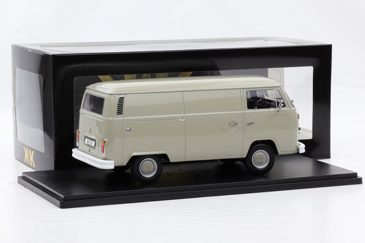 1:18 KK-Scale VW Volkswagen T2b Bus Kasten 1972 hellgrau KKDC181411