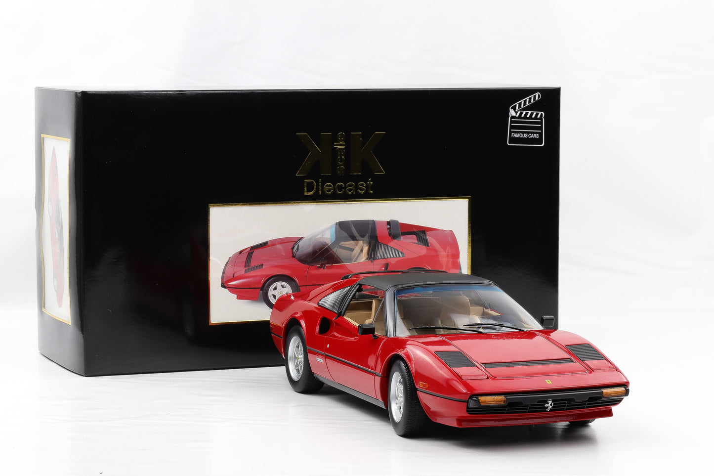 1:12 KK-Scale Ferrari 308 GTS QV US-Version 1982 TV-Serie Magnum rot / opening
