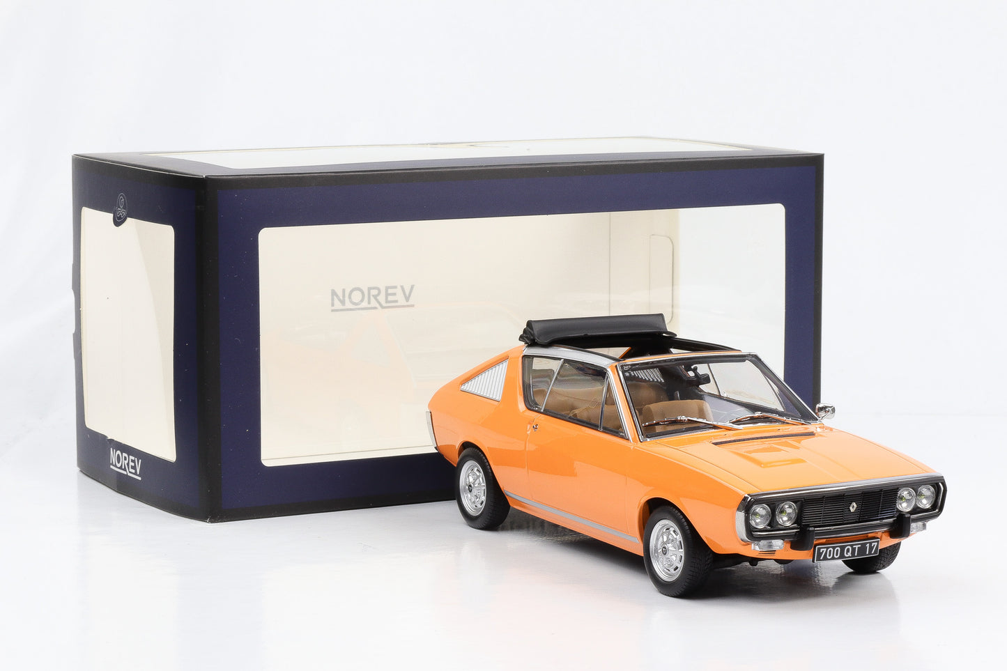1:18 Norev Renault 17 TS Decouvrable 1974 orange Limited Edtion 185370