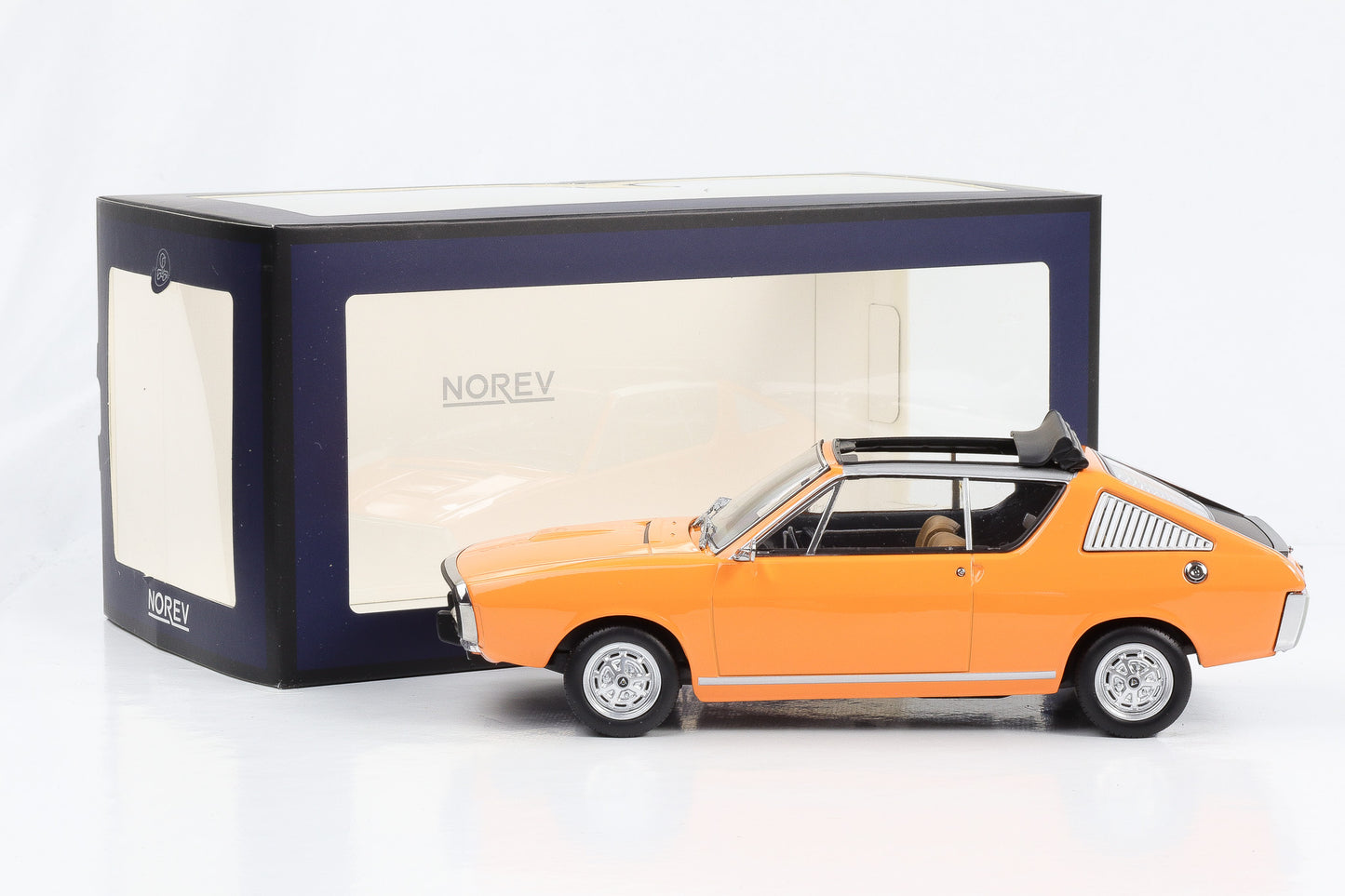 1:18 Norev Renault 17 TS Decouvrable 1974 orange Limited Edtion 185370