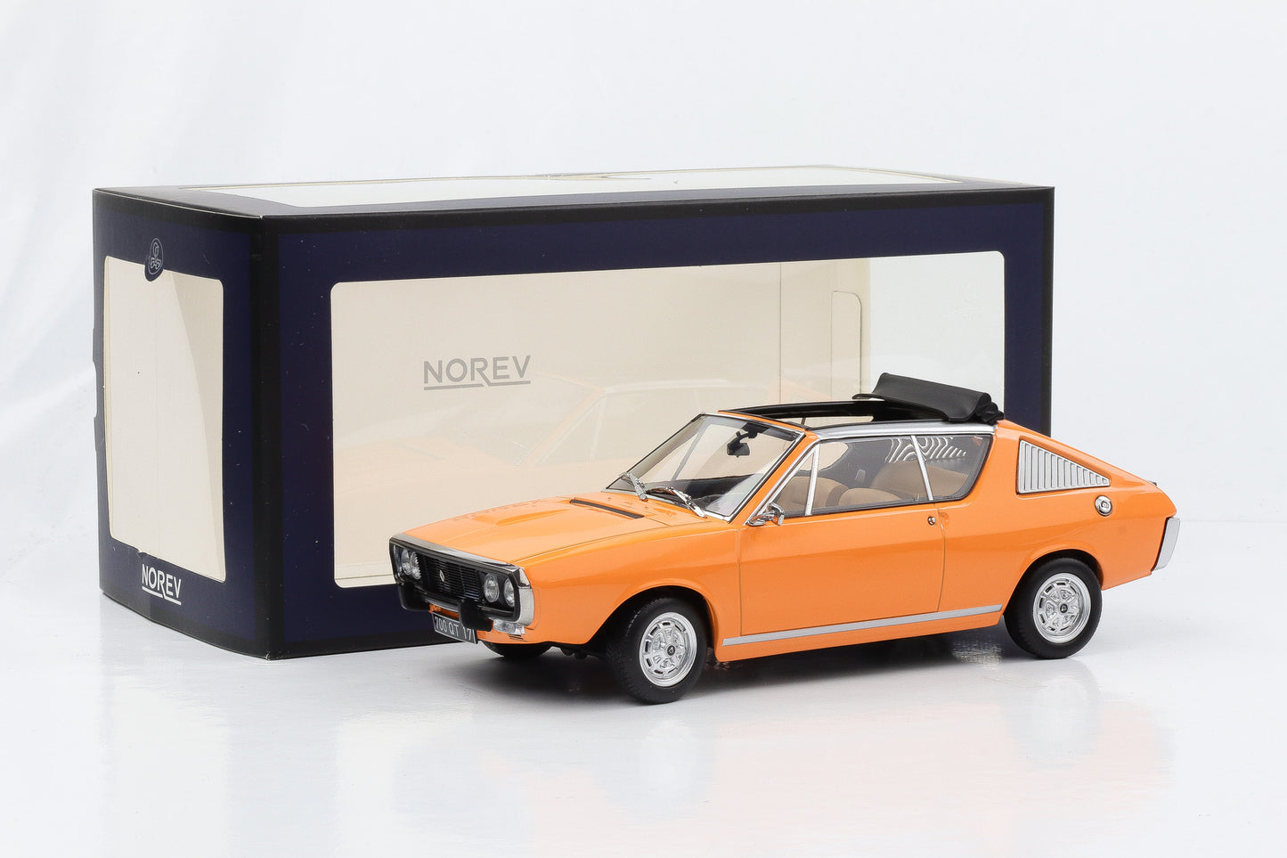 1:18 Norev Renault 17 TS Decouvrable 1974 orange Limited Edtion 185370