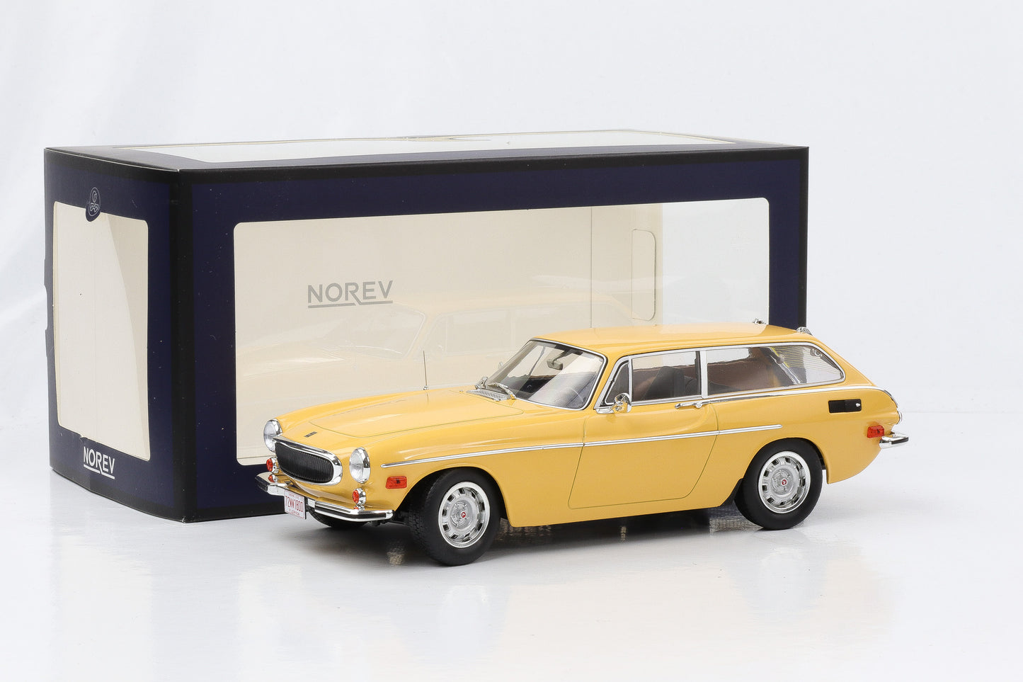 1:18 Citroen DS 21 Le Léman 1968 azul claro y oscuro Norev