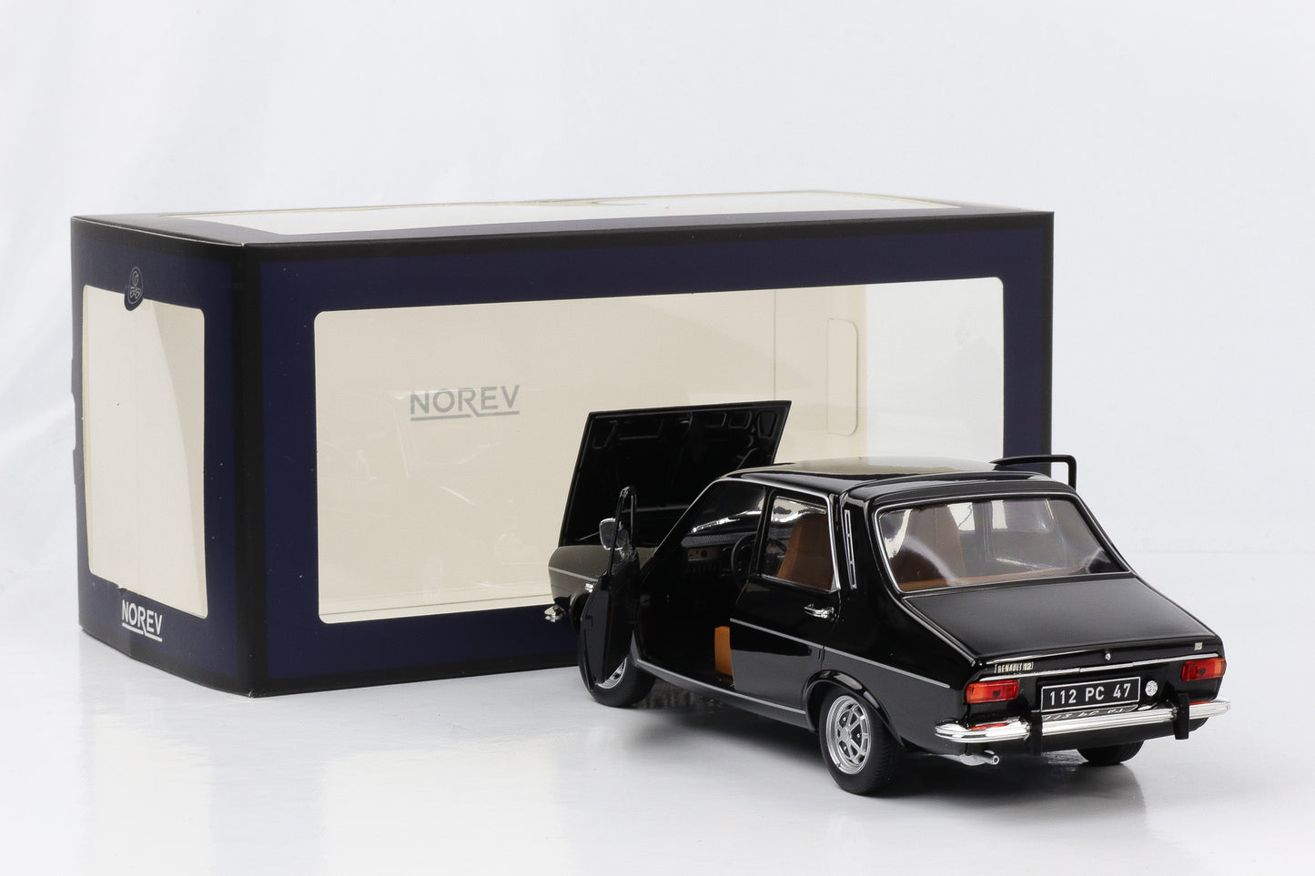 1:18 Norev Renault 12 TS 1973 schwarz Limited Edition 185245