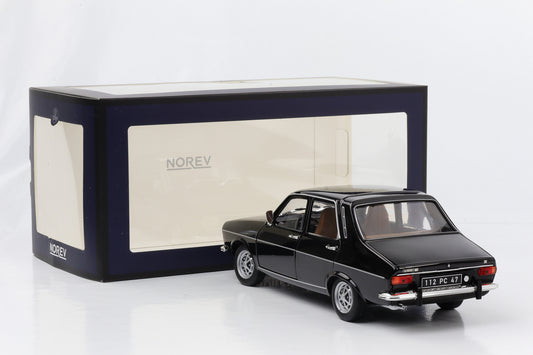 1:18 Norev Renault 12 TS 1973 schwarz Limited Edition 185245