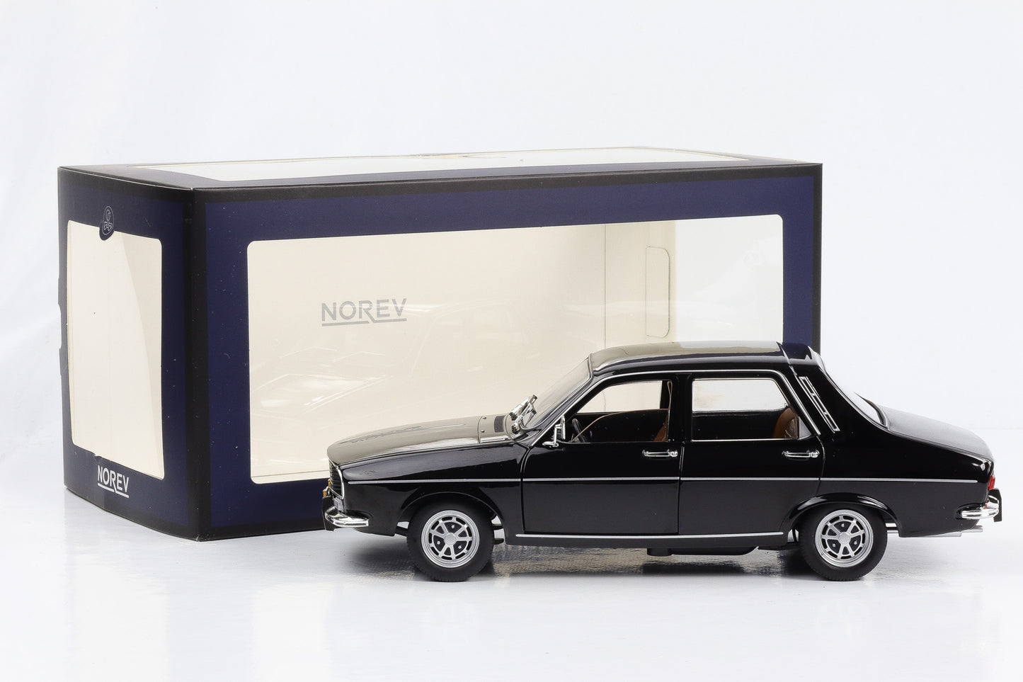 1:18 Norev Renault 12 TS 1973 schwarz Limited Edition 185245